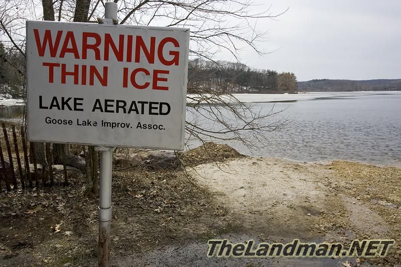 Thin Ice Warning Thin Ice Warning