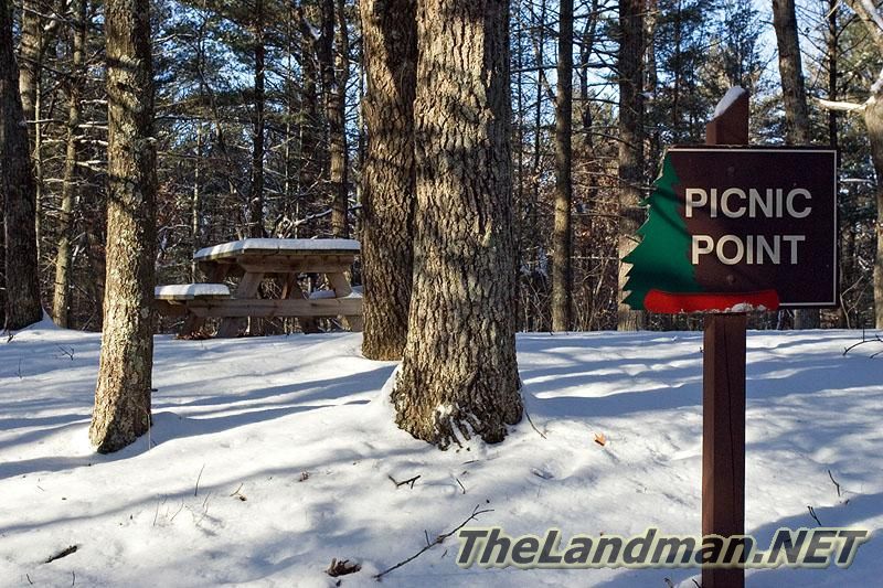 Picnic Point in the Conservancy at Crystal Brook Woods - Picture Picnic Point in the Conservancy at Crystal Brook Woods - Picture