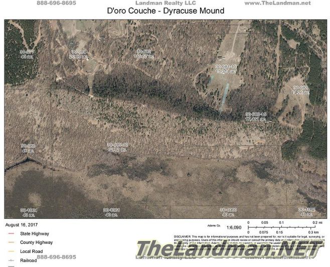 Dyracuse Mound Fall Aerial Dyracuse Mound Fall Aerial