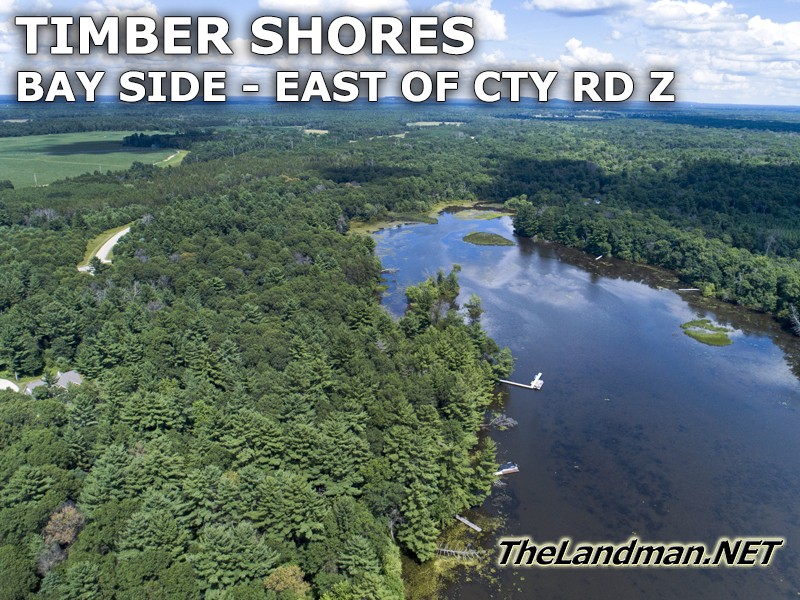 Timber Shores WI Bay Side Video on Castle Rock Lake
