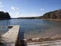 Boat Launch on Gilbert Lake in Springwater Township of Waushara County, Central Wisconsin