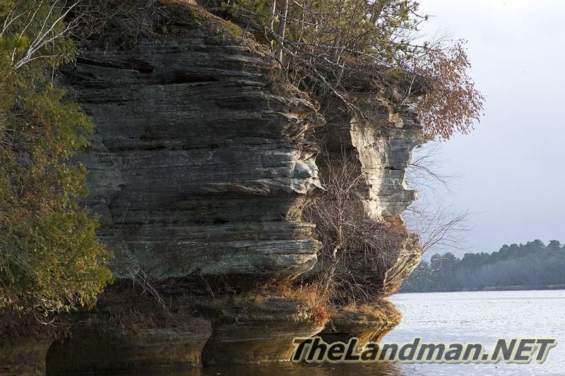 The Dells Club - Rock Formation on the Wisconsin River