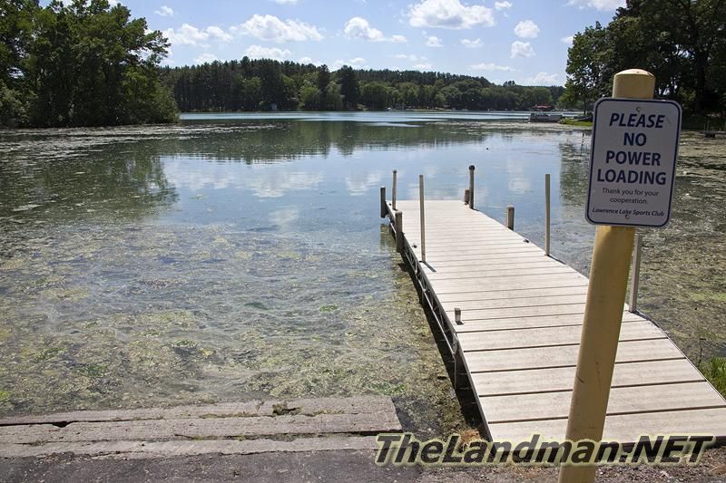 Lawrence Lake WI North Boat Launch Westfield Wisconsin