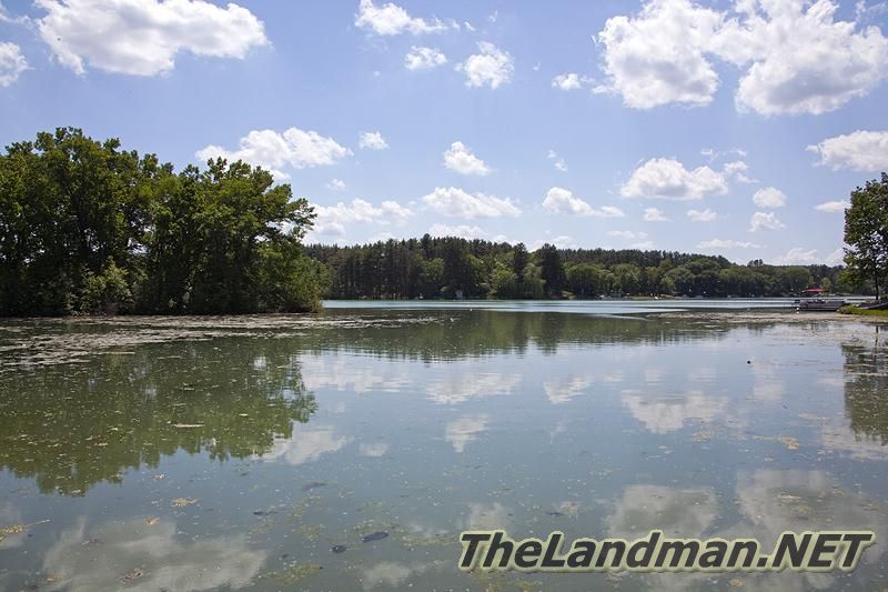 Lawrence Lake WI North Boat Launch Westfield Wisconsin