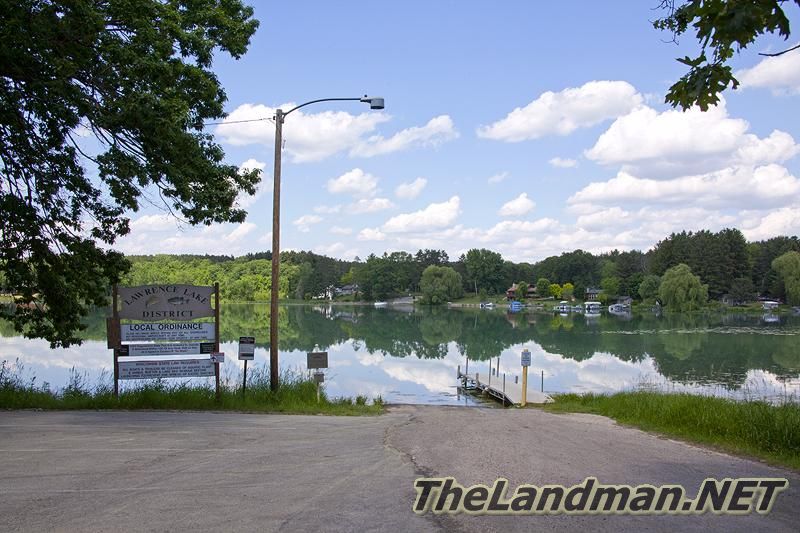 Lawrence Lake WI Marquette County Wisconsin Fishing Lake