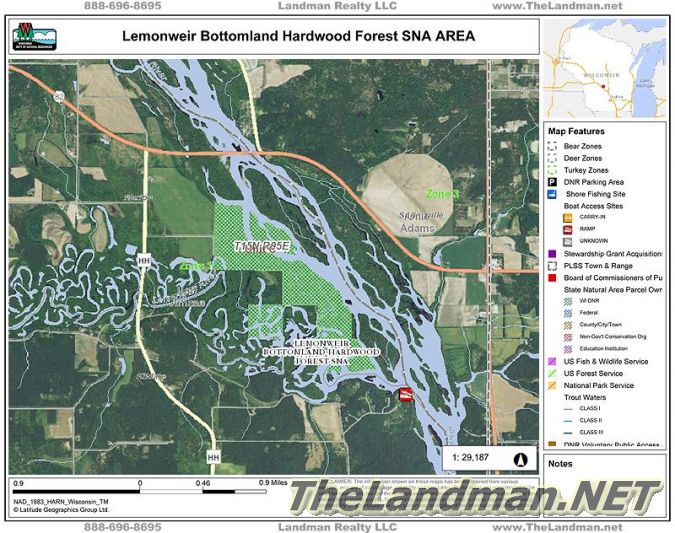Lemonweir Bottomland Hardwood Forest SNA AREA