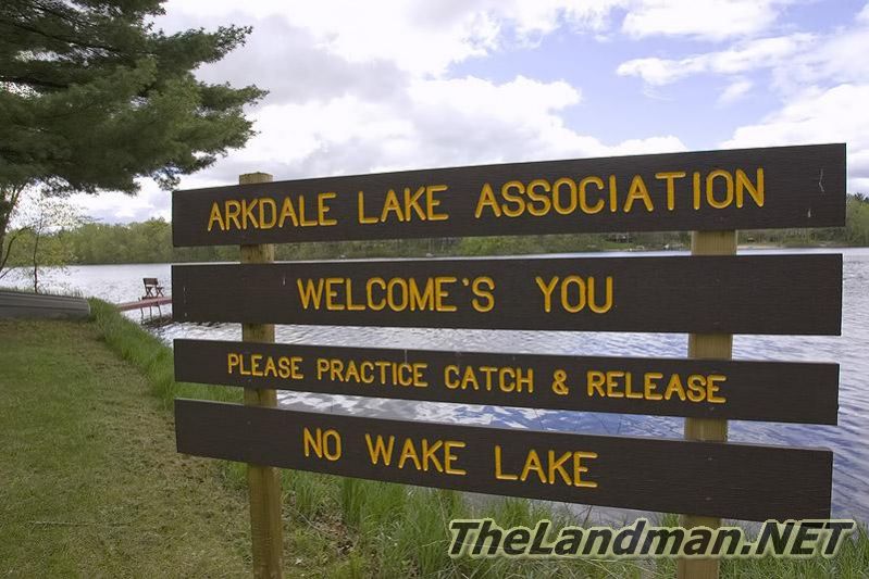 Arkdale Shores Subdivision is on Arkdale Lake in Arkdale, WI. 