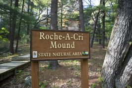 Roche-A-Cri Mound Photos