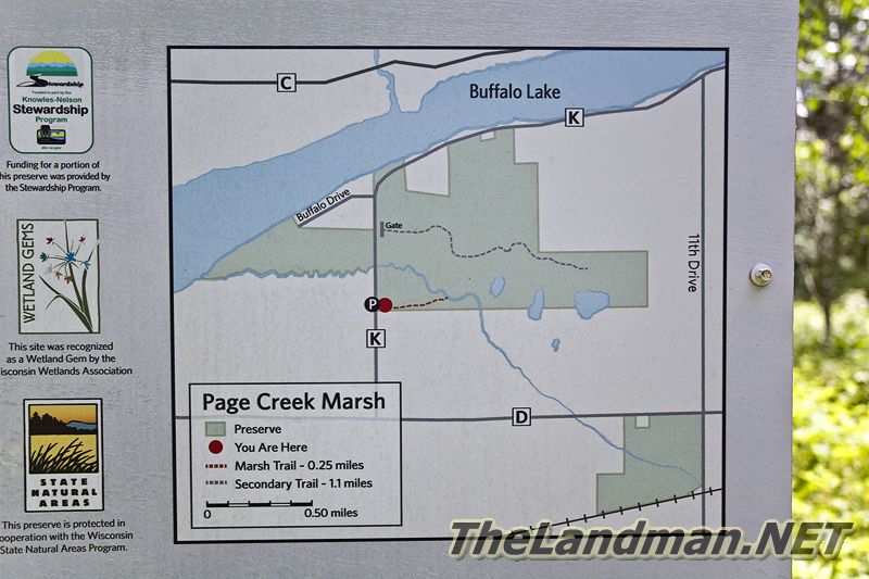 Page Creek Marsh Trail Map
