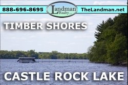 SOLD! 1901057, SOLD! Castle Rock Lake Lot for Sale Timber Shores Adams County WI