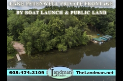 Lake Petenwell private waterfront - camp or build, Lake Petenwell Private Frontage for Sale - Camp or Build a Custom Home