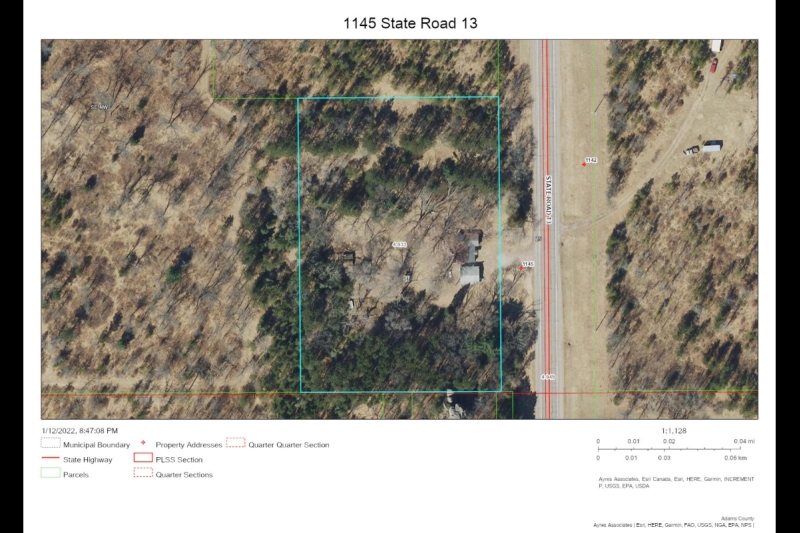 Aerial Map 1145 State Rd 21