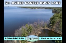 Premium Wooded Castle Rock Lake Waterfront Acreage for Sale - Building Site