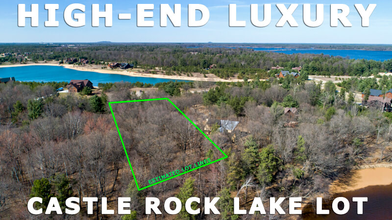 Building site Castle Rock Lake, Waterfront Land with Boat Slip on Castle Rock Lake