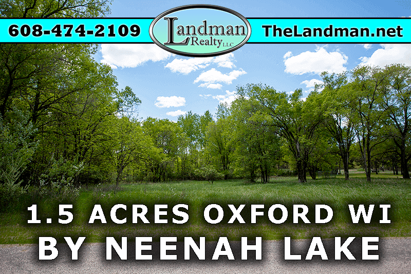 Vacant Land near Neenah Lake Oxford WI for Sale  1993619, Vacant Land near Neenah Lake Oxford WI for Sale