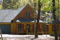 Crystal Brook Woods Log Cabin For Sale